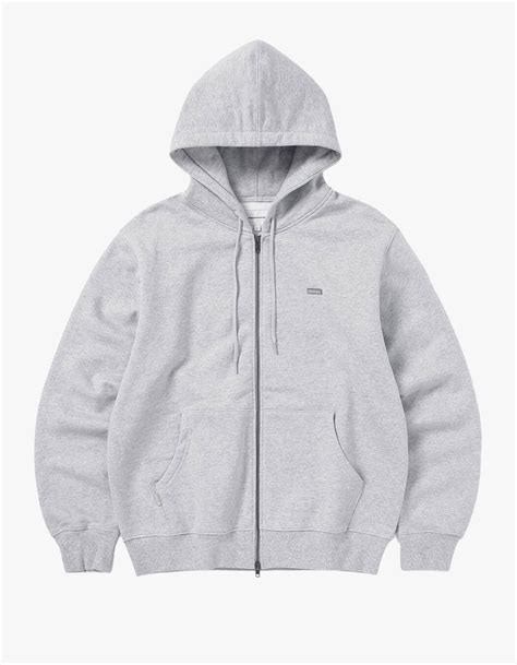 Thisisneverthat T N T Classic Hdp Zip Up Sweat Heather Grey