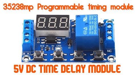 Incubator Timer Delay Relay Module 5v Relay Module Switch Trigger