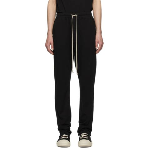 Rick Owens Drkshdw Black Berlin Lounge Pants Rick Owens Drkshdw