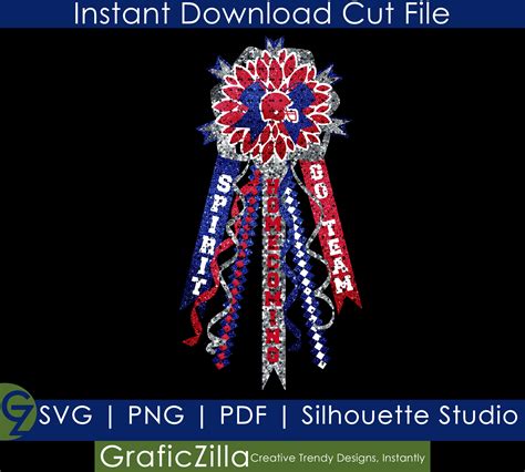 Homecoming Mum Svg Customable Instant Download File Etsy España