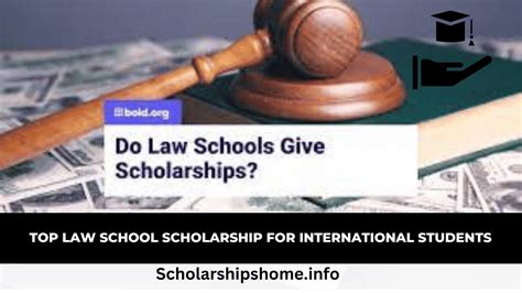 Top Law School Scholarship for International Students