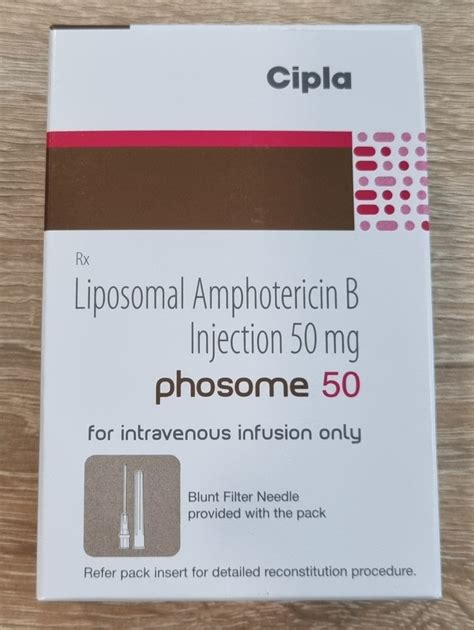 Cipla Lyophilized Powder Mg Liposomal Amphotericin B Injection For