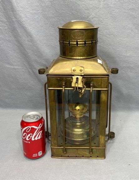 Brass Lantern Dixon S Auction At Crumpton