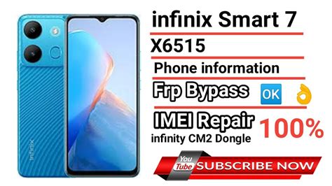 Infinix Smart X Cpu Mt Frp Bypass Imei Repair By