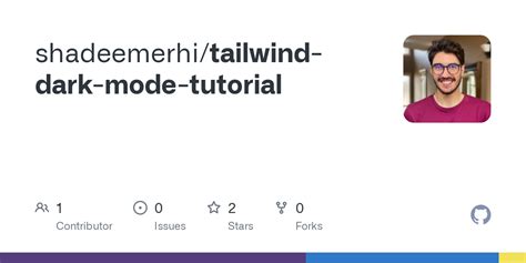 GitHub - shadeemerhi/tailwind-dark-mode-tutorial