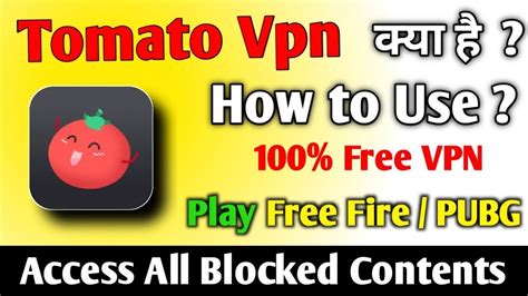 Tomato Vpn Kaise Chalaye How To Use Tomato Vpn App Vpn Tomato