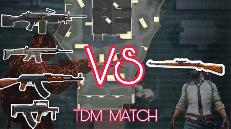 TDM MATCH AR LMG Vs BOLT ACTION SNIPER RIFLE AKM SCR L GROZA M416