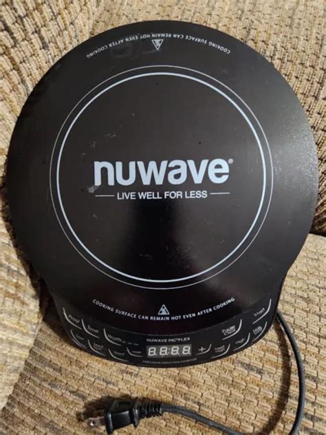 NUWAVE INDUCTION COOKTOP Flex Precision Portable Heating Coil 28 38