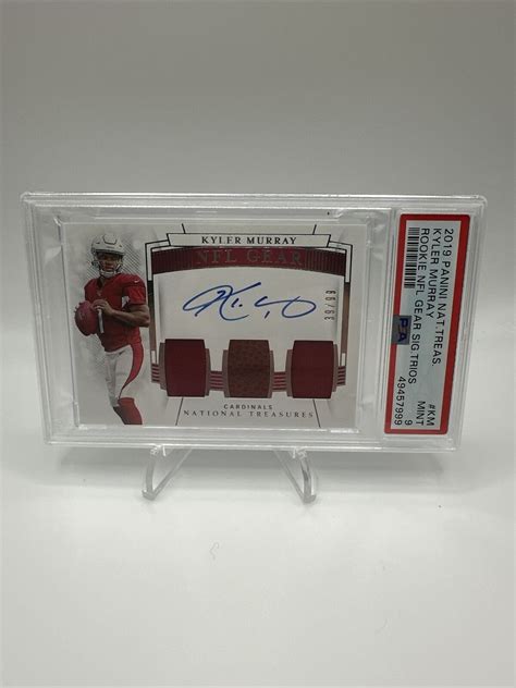 2019 National Treasures Kyler Murray RC Rookie Patch Auto RPA SSP 99