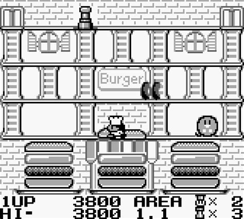 Burgertime Deluxe Game Boy 007 The King Of Grabs