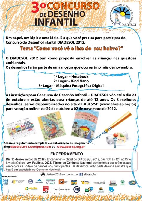 Abes Sp Concurso De Desenho Infantil