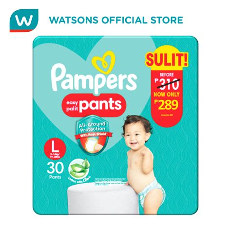 Pampers Baby Dry Pants Value Diaper Large S Promo Pack Lazada Ph