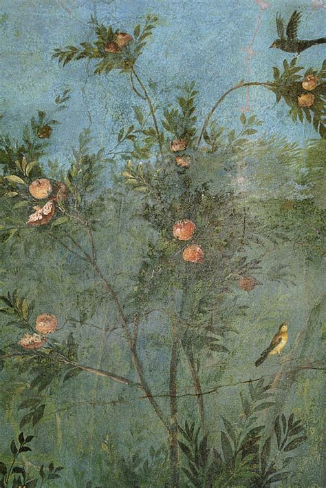 The Painted Garden From The Villa Of Livia For Naturemw Milestone Rome