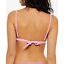 Hula Honey Swimsuit Shell Trim Chiffon Pink Lilac Bikini Top NEW