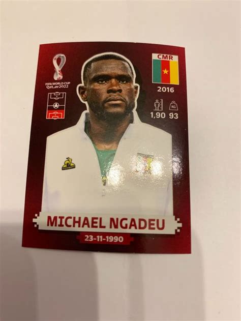 Panini WM 2022 Michael Ngadeu CMR 9 Kaufen Auf Ricardo