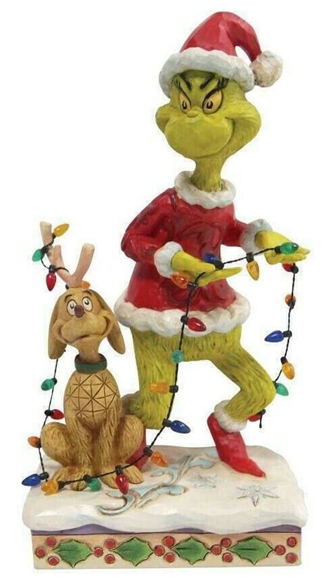 Grinch/Max Wrapped in Lights | Statues and Busts | hobbyDB