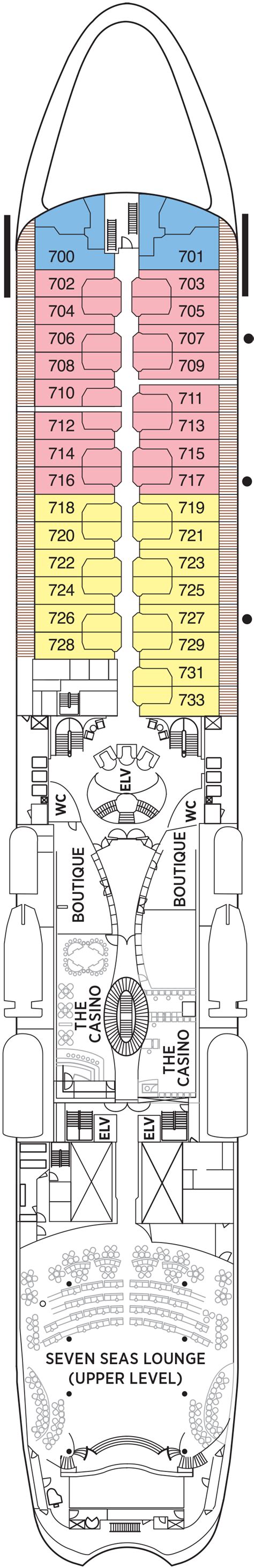 Deck Plans- Regent Seven Seas Navigator - Planet Cruise