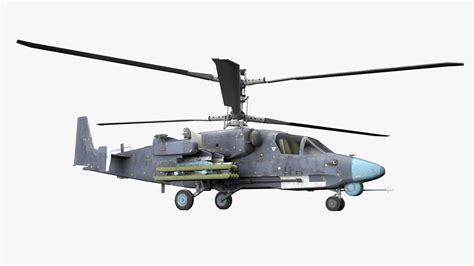 3d Model Attack Helicopter Ka52 Black Shark Hokum Turbosquid 1877410