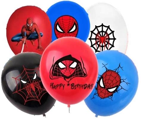 Balony Urodzinowe Zestaw Spider Man Prezent Szt Allegro Pl