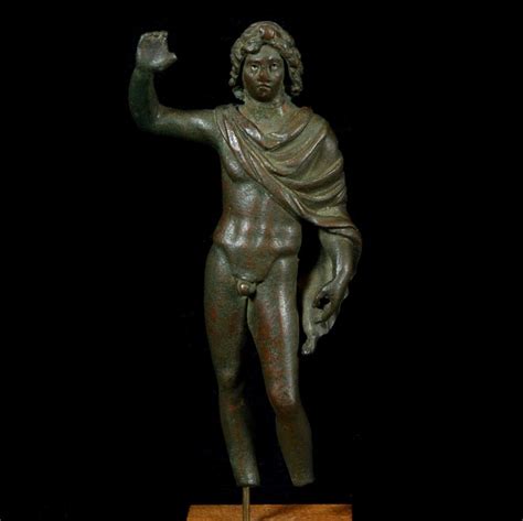 Hellenistische Bronze Statuette Alexander Des Gro En Christoph Bacher