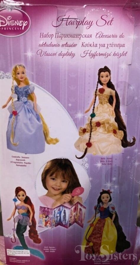 Disney Dolls Cinderella Simba Hairplay Set Toy Sisters