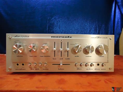 Marantz 3250b 3250 Preamplifier Preamp All Serviced Near Mint Photo