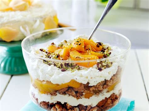 Trifle Mit Pfirsich Rezept Eat Smarter