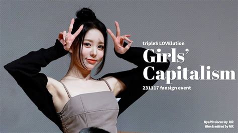 4K 231119 tripleS LOVElution 트리플에스 러블루션 정혜린 Girls Capitalism 직캠