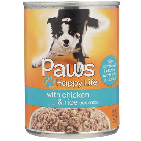 Paws Happy Life Premium Dog Food with Chicken Rice 13.2 oz | Shipt