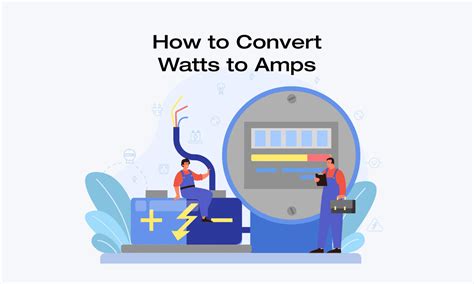 Watts To Amps Conversion Calculator