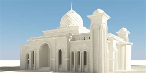 Mosque 3d Max Model - lasopaaz