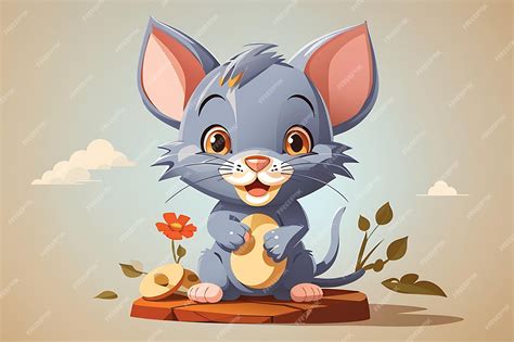 Premium AI Image | Cute tom and Jerry cartoon vector illustration