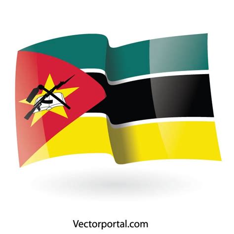 Mozambique Flagai Royalty Free Stock Svg Vector And Clip Art