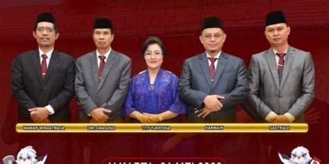 Sastriadi Dipilih Pimpin Kpu Kalteng Periode 2023 2028