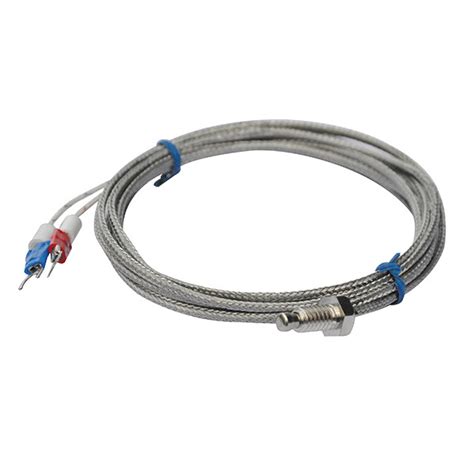 1m K Type M6 Screw Surface Temperature Thermocouple 400C Probe Oven