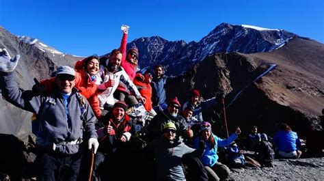 El Equipo De Monta Ismo De San Luis Hizo Cumbre En El Cerro Stepanek Y