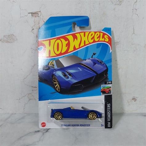 Hot Wheels 17 Pagani Huayra Roadster Shopee Philippines