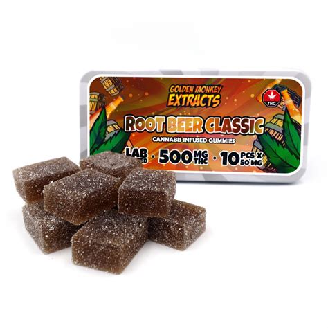 Buy Golden Monkey Extracts High Dose Root Beer Classic Gummy Mg