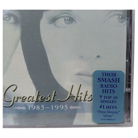 Heart Greatest Hits 1985 1995 New Cd Ebay