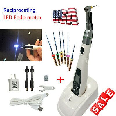 Dental Wireless Led Endo Motor Contra Angle Root Canal Treatment