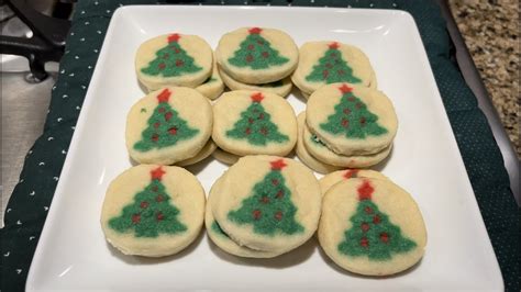 How To Bake Pillsbury Christmas Tree Shaped Sugar Cookies YouTube