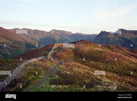 Bow Fell Crinkle Crags Lake Hi Res Stock Photography And Images Alamy