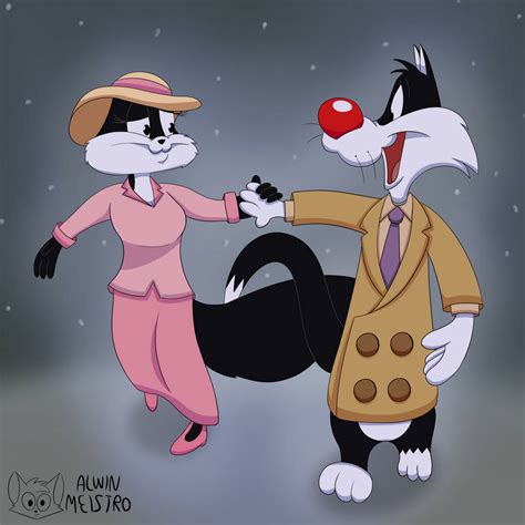 Sylvester And Penelope Carrotblanca By Alwinmeistro On Deviantart