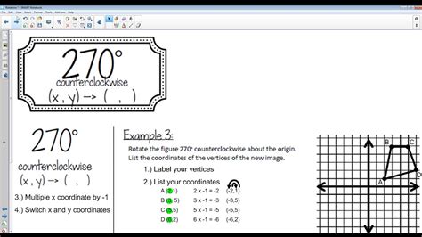 Rotations 270 Degrees Counterclockwise YouTube