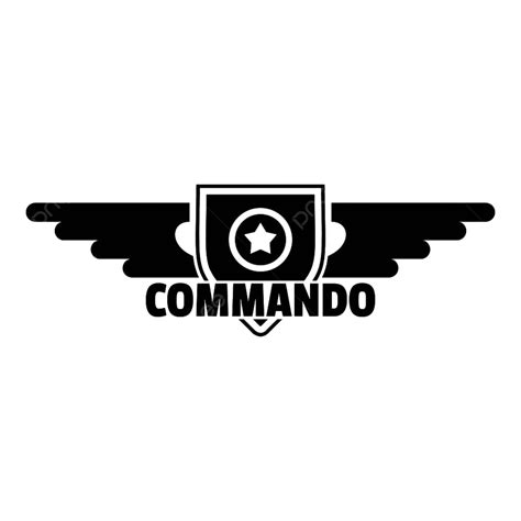 Commando Vector PNG Images, Commando Star Logo Simple Vector, National ...