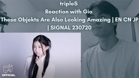 Triples Reaction With Gio These Objekts Are Also Looking Amazing En