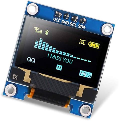 Interfacing Inch Spi I C Oled Display Module With Arduino Off