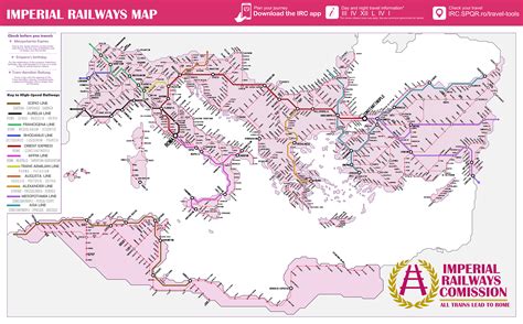 Railway map of a modern-day Roman Empire : r/imaginarymaps