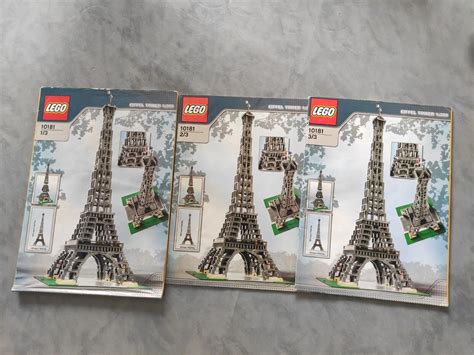 LEGO CREATOR EXPERT Eiffel Tower 10181 aus 2007 rar vollständig mit