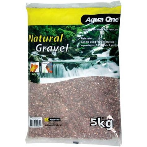 Aquarium Central - Aqua One Natural Gravel All Sorts 5kg - Aquarium Central